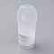 Creative Portable Silicone Points Bottling, Shower Shampoo Cosmetic Emulsion Storage Bottle, Clear, 93x42mm, Capacity: about 37ml