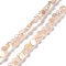 Electroplate Glass Beads Strands, AB Color Plated, Faceted, Flat Round, Bisque, 4.5x2.5~3mm, Hole: 0.8mm, about 145~150pcs/strand, 21.26''(54cm)