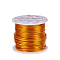 BENECREAT 12 Gauge(2mm) Aluminum Wire 100FT(30m) Anodized Jewelry Craft Making Beading Floral Colored Aluminum Craft Wire - Orange
