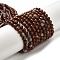 Natural Jasper Beads Strands, Round, 4~5mm, Hole: 0.7mm, about 88pcs/strand, 15.67''(39.8cm)