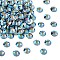 Preciosa® MAXIMA Crystal No Hotfix Flatback Stones, Czech Crystal, Dura Foiling, Round(438 11 615 Chaton Rose), 20030 200 Smoked Amethyst AB, SS12(3~3.2mm)