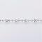 Tarnish Resistant Handmade 304 Stainless Steel Bar Link Chains, Soldered, with Spool, Star, Stainless Steel Color, 10x4.5x2mm, about 32.8 Feet(10m)/roll