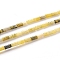 Natural Yellow Turquoise(Jasper) Beads Strands, Column, 4~5x2.2mm, Hole: 0.8mm, about 85~99pcs/Strand, 15.75 inch(40cm)