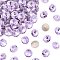 Preciosa® MAXIMA Crystal Round Stones, Czech Crystal, Bicone(436 11 177 Rivoli), Dura Foiling, 20310 Violet, SS29(6.15~6.35mm)