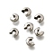 304 Stainless Steel Crimp Beads Covers, Stainless Steel Color, 6.5x5.5x3.5mm