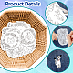4 лист 11.6x8.2-дюймовых рисунков вышивки палочками и стежками DIY-WH0455-259-3