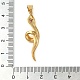 Латунные микро проложить кубического циркония подвески KK-M099-10G-B-3