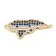 Кулоны из экологически чистой латуни KK-K255-06-2