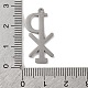 Подвески из нержавеющей стали 304 STAS-Z069-01P-3