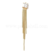 Латунная цепочка со змеиной кисточкой большие кулоны KK-B079-01G