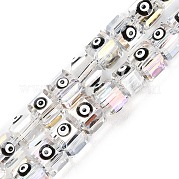 Прозрачные стеклянные бусины LAMP-F032-04A