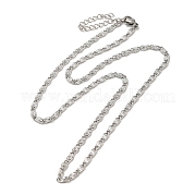 Цепочки из нержавеющей стали 304 Lumachina NJEW-C060-01A-P