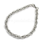 Модные браслеты-цепочки из нержавеющей стали 304 STAS-A028-B035P