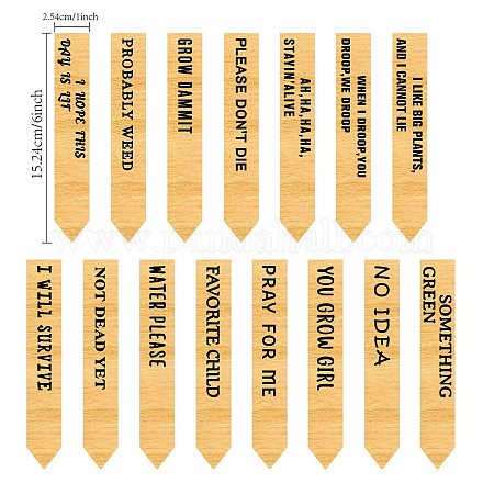 15 шт. WOOD-WH0501-004-1