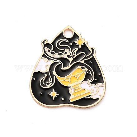 Подвески из эмали и сплава FIND-V001-01G-02-1