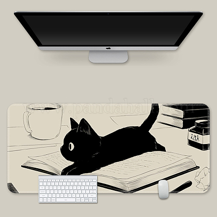 Резиновый с тканевым ковриком для мыши PC-PW0001-35B-01-1