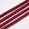 Acrylic Fiber Cords, FireBrick, 3mm, about 6.56 yards(6m)/roll