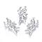 Non-Tarnish 304 Stainless Steel Pendants, Matte, Angel/Cupid/Cherub, Stainless Steel Color, 29x16.5x5mm, Hole: 0.8mm