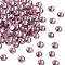 Preciosa® Crystal Hotfix Flatback Stones, Czech Crystal, Round(438 11 612 Chaton Rose VIVA 12 ®), 70020 Light Rose, SS6(1.9~2.1mm)