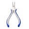 Carbon Steel Round Nose Pliers, for Crafting and Repair, Jewelry Making Supplies, Ferronickel, 5.8cmx12.5cm
