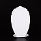 Acrylic Necklace Display Stands, White, 15.5x10.2x5.5cm