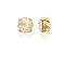 Preciosa® MAXIMA Crystal in Sew-On Cup, Czech Crystal, 719 37 081 Chaton(Round), Golden, 00030 239 Blond Flare, SS39(8.15~8.4mm)