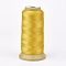 Polyester Thread, for Custom Woven Jewelry Making, Gold, 0.7mm, about 310m/roll