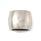 304 Stainless Steel European Beads, Large Hole Beads, Barrel, Stainless Steel Color, 8.5x11x8.5mm, Hole: 7.5x5mm