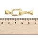 Латунное микропейв KK-U059-13G-3