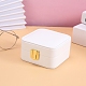 Квадратные коробки для ювелирных изделий из искусственной кожи PAAG-PW0012-40A-1