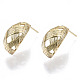 Серьги-кольца из латуни KK-N232-110G-NF-1