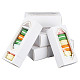 Картонные коробки для макарон CON-WH0086-132A-01-1