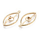 Сеттинги для кулона (стразов) из латуни  KK-S356-418-NF-3