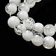Стеклянные бусины кракле X1-GLAA-U001-8mm-07-2