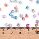 6/0 прозрачный внутри цветной стеклянный бисер SEED-N006-003-4