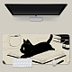Резиновый с тканевым ковриком для мыши PC-PW0001-35B-01-1