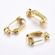 Фурнитура для сережек-клипс из нержавеющей стали 304 STAS-O110-20G