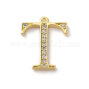 Подвеска из латуни с микропаве из кубического циркония KK-H449-76G-07