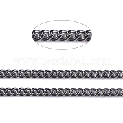 Железные кубинские звенья цепи CH-R013-5x4mm-B