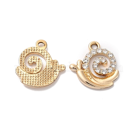 Подвески из сплава с кристаллами и стразами RB-L036-VF878-2-1