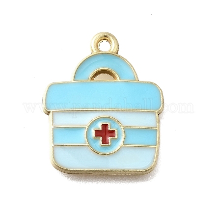 Подвески из сплава с эмалью медицинской тематики FIND-G090-02B-02-1