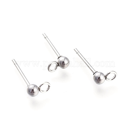 Компоненты сережек из нержавеющей стали марки 304 STAS-F227-18E-P-1