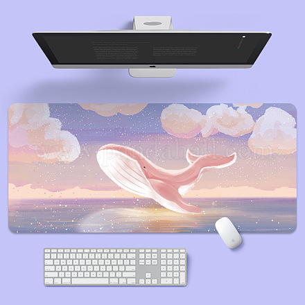 Резиновый с тканевым ковриком для мыши PC-PW0001-36B-01-1