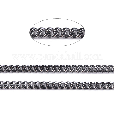 Железные кубинские звенья цепи CH-R013-5x4mm-B-1