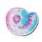 Ocean Themed Opaque Printed Acrylic Pendants, Shell Shape, 29.5x34x2mm, Hole: 2mm
