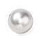 CCB Plastic Beads, Round, Platinum, 16mm, Hole: 2mm
