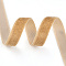 Velvet Ribbon, Single Side, for Gift Packing, Party Decoration, Goldenrod, 3/8 inch(10mm), about 50 Yards/Roll