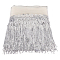 10 Yards Polyester Fringe Lace Trim, with PVC Sequins Tassel, for Clothing Accessories, Silver, 8-1/4 inch(210mm)
