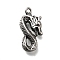 Retro 304 Stainless Steel Pendants, Animal Charms, Antique Silver, Dragon, 20.5x10x5mm, Hole: 1.4mm