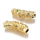 Латунные подвески из микро-паве ZIRC-O035-03G-2